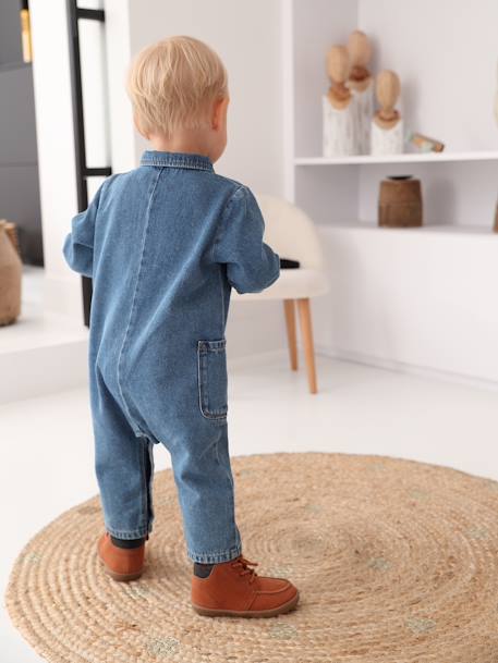 Baby Jeans-Overall - blue stone - 8