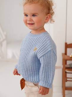 Babymode-Pullover, Strickjacken & Sweatshirts-Pullover-Baby Strickpullover, Herz