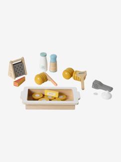 Spielzeug-Kinder Kartoffelgratin-Set aus Holz FSC®