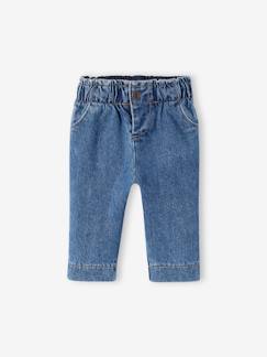 -Weite Baby Jeans mit Schlupfbund Oeko-Tex