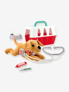 Spielzeug-Kinder Tierarztkoffer mit Plüschhund ECOIFFIER