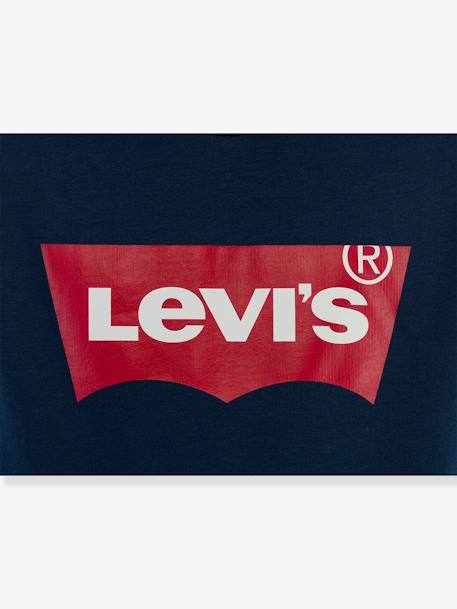 Jungen Kapuzensweatshirt BATWING SCREENPRINT Levi's - rot+schwarz - 5