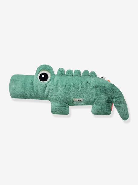 Baby Plüsch-Krokodil DONE BY DEER mit Recycling-Polyester - grün - 1