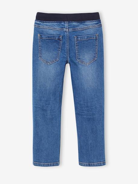 Die UNVERWÜSTLICHE, robuste Jungen Jeans mit Dehnbund WATERLESS - blue stone+grauer denim - 2