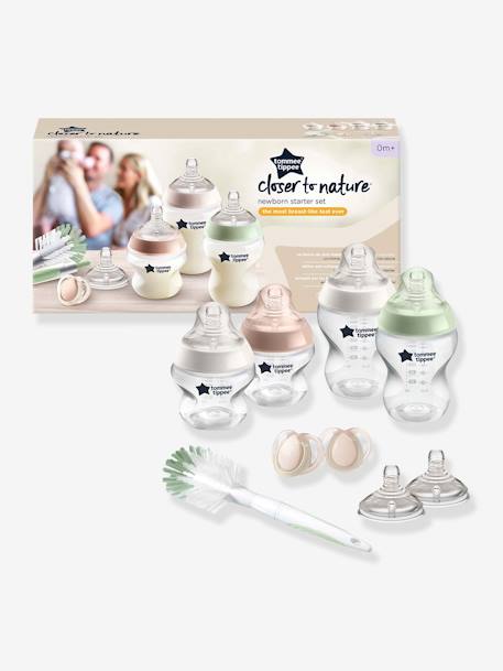 Babyflaschen-Set STARTER CLOSER TO NATURE Tommee tippee - transparent - 3