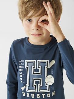 Jungenkleidung-Shirts, Poloshirts & Rollkragenpullover-Shirts-Jungen Shirt BASIC Oeko-Tex