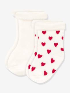 Babymode-Socken & Strumpfhosen-2er-Pack Baby Stricksocken PETIT BATEAU