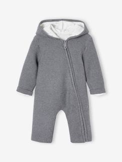 Babymode-Jumpsuits & Latzhosen-Gefütterter Baby Strick-Overall