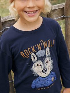 Jungenkleidung-Shirts, Poloshirts & Rollkragenpullover-Shirts-Jungen Shirt mit Recycling-Baumwolle