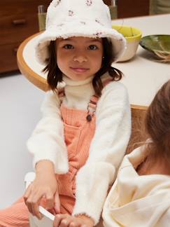 Maedchenkleidung-Accessoires-Mädchen Hut aus Teddyfleece