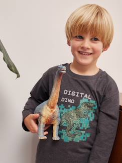 Jungenkleidung-Shirts, Poloshirts & Rollkragenpullover-Shirts-Jungen Shirt mit Dinoprint