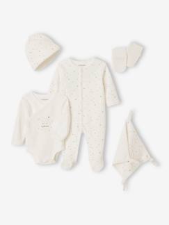 Babymode-Baby-Sets-Baby-Set zur Geburt, 6 Teile im Köfferchen