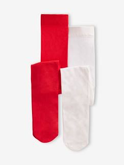 Maedchenkleidung-Unterwäsche, Socken, Strumpfhosen-2er-Pack Mädchen Strumpfhosen mit Motiv