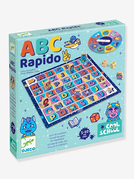 Kinder Wortschatz-Spiel ABC RAPIDO DJECO - blau - 1
