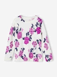 Maedchenkleidung-Pullover, Strickjacken & Sweatshirts-Pullover-Mädchen Pullover mit Blumen