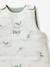 Ärmelloser Baby Schlafsack aus Musselin DRACHE personalisierbar Oeko-Tex - weiß bedruckt - 3
