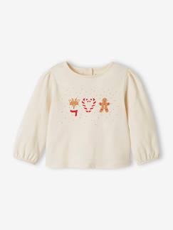 Babymode-Shirts & Rollkragenpullover-Shirts-Baby Weihnachts-Shirt