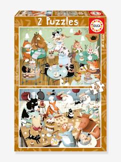 Spielzeug-2 Kinder Puzzles Geschichten aus dem Wald EDUCA, 48 Teile