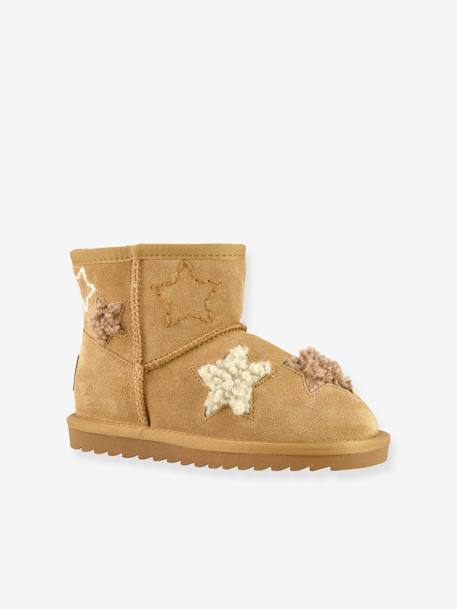 Warme Kinder Boots COLORS OF CALIFORNIA, Sterne - camel - 1
