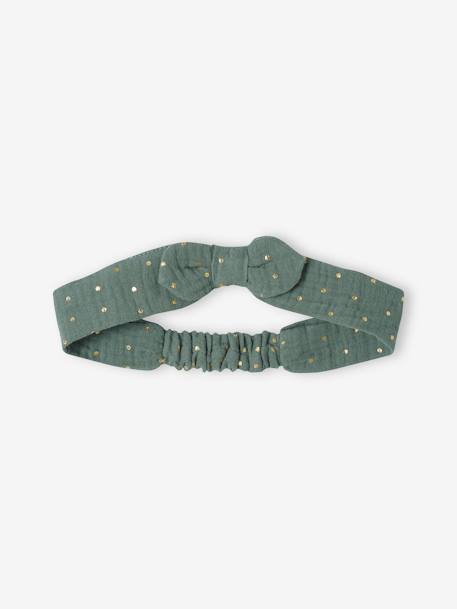 Baby-Set: Rock, Haarband & bestickte Tasche - smaragdgrün - 8