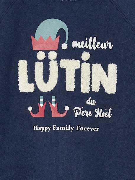 Kinder Weihnachts-Sweatshirt Capsule Collection HAPPY FAMILY FOREVER - marine - 4