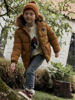 Jungenkleidung-Jacken & Mäntel-Steppjacken-Jungen Jacke & Handschuhe mit Recyclingmaterial