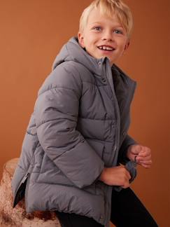 Jungenkleidung-Jacken & Mäntel-Steppjacken-Jungen Wintermantel mit Recycling-Polyester