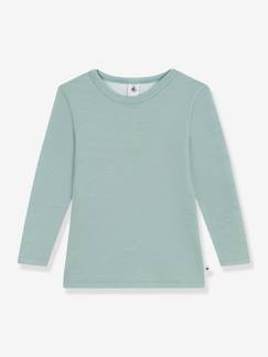 Jungenkleidung-Kinder Thermo-Shirt mit Wolle PETIT BATEAU