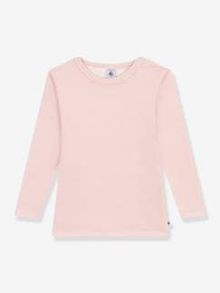 Maedchenkleidung-Shirts & Rollkragenpullover-Shirts-Kinder Thermo-Shirt mit Wolle PETIT BATEAU