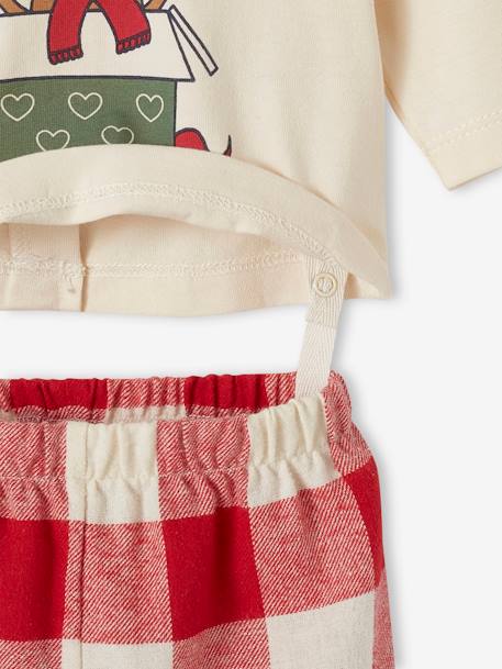 Baby Weihnachts-Schlafanzug Capsule Collection FAMILY FIRST Oeko-Tex - wollweiß - 7