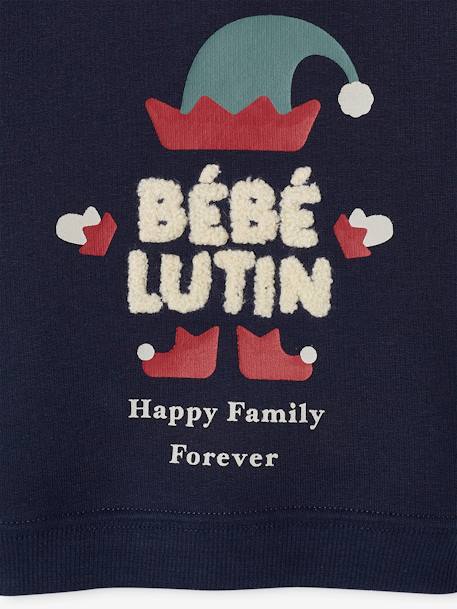 Baby Weihnachts-Sweatshirt Capsule Collection HAPPY FAMILY FOREVER - marine - 4