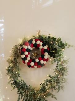 Dekoration & Bettwäsche-Weihnachtskranz aus Filz