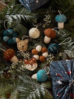 Dekoration & Bettwäsche-Dekoration-Wohnaccessoires-12er-Set weihnachtliche Deko-Anhänger aus Filz MAGIC FOREST