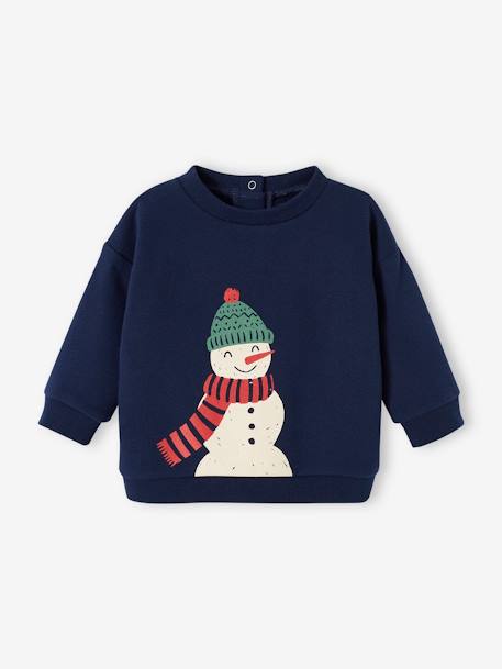 Baby Weihnachts-Geschenkset: Sweatshirt & Baggyhose - marine - 8