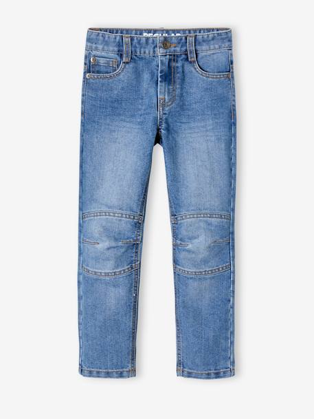 Die UNVERWÜSTLICHE, robuste Jungen Straight-Jeans WATERLESS, Hüftweite COMFORT - blue stone+dark blue - 1