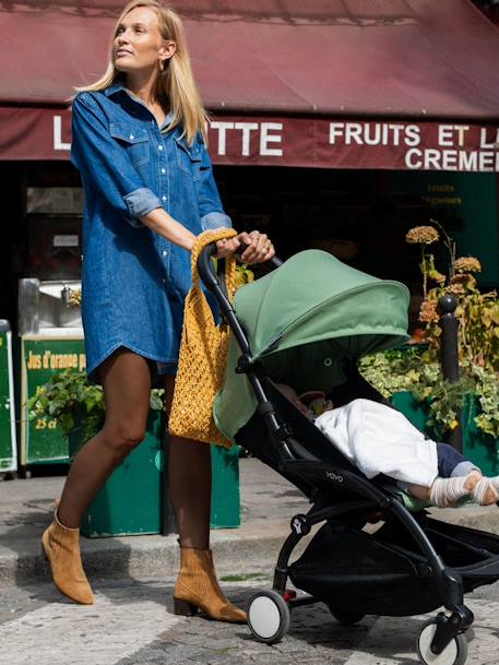 Nachhaltiges Jeanskleid für Schwangerschaft & Stillzeit EVA ENVIE DE FRAISE - jeansblau - 1