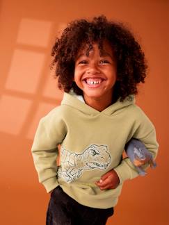 Jungenkleidung-Jungen Dino-Kapuzensweatshirt
