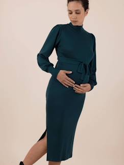 Umstandsmode-Umstandskleider-Strickkleid für die Schwangerschaft IRINA LS ENVIE DE FRAISE