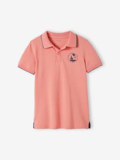 Jungenkleidung-Shirts, Poloshirts & Rollkragenpullover-Jungen Poloshirt mit Print Oeko-Tex