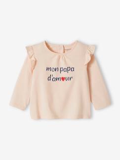 -Baby T-Shirt mit Schriftzug Bio-Baumwolle