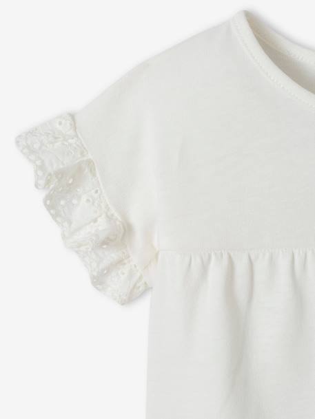 Baby T-Shirt aus Bio-Baumwolle, personalisierbar - fuchsia+wollweiß - 7