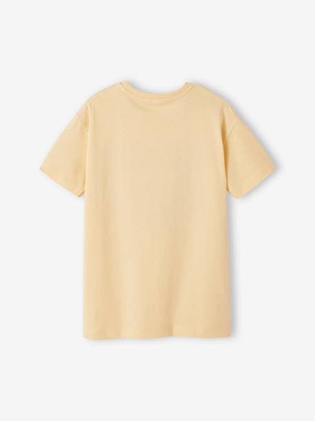 Jungen T-Shirt, Recycling-Baumwolle - gelb+lavandel - 3