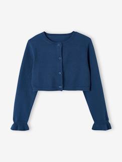 Maedchenkleidung-Pullover, Strickjacken & Sweatshirts-Strickjacken-Mädchen Bolero Oeko-Tex
