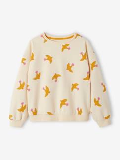 Maedchenkleidung-Pullover, Strickjacken & Sweatshirts-Sweatshirts-Mädchen Sweatshirt  Oeko-Tex