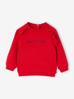 Babymode-Pullover, Strickjacken & Sweatshirts-Baby Sweatshirt MON P'TIT COEUR, personalisierbar