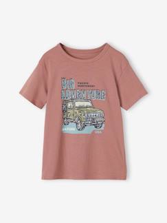 Jungenkleidung-Shirts, Poloshirts & Rollkragenpullover-Shirts-Jungen T-Shirt, grafischer Print Oeko-Tex