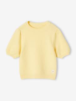 Maedchenkleidung-Pullover, Strickjacken & Sweatshirts-Pullover-Mädchen Kurzarm-Pullover Oeko-Tex