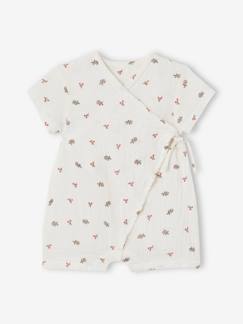 Babymode-Kurzer Baby Schlafanzug, personalisierbar Oeko-Tex