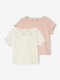 Babymode-Shirts & Rollkragenpullover-2er-Pack Baby T-Shirts aus Bio-Baumwolle