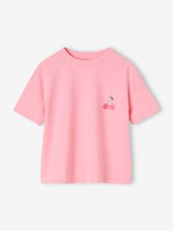 Maedchenkleidung-Shirts & Rollkragenpullover-Shirts-Mädchen T-Shirt BASIC Oeko-Tex